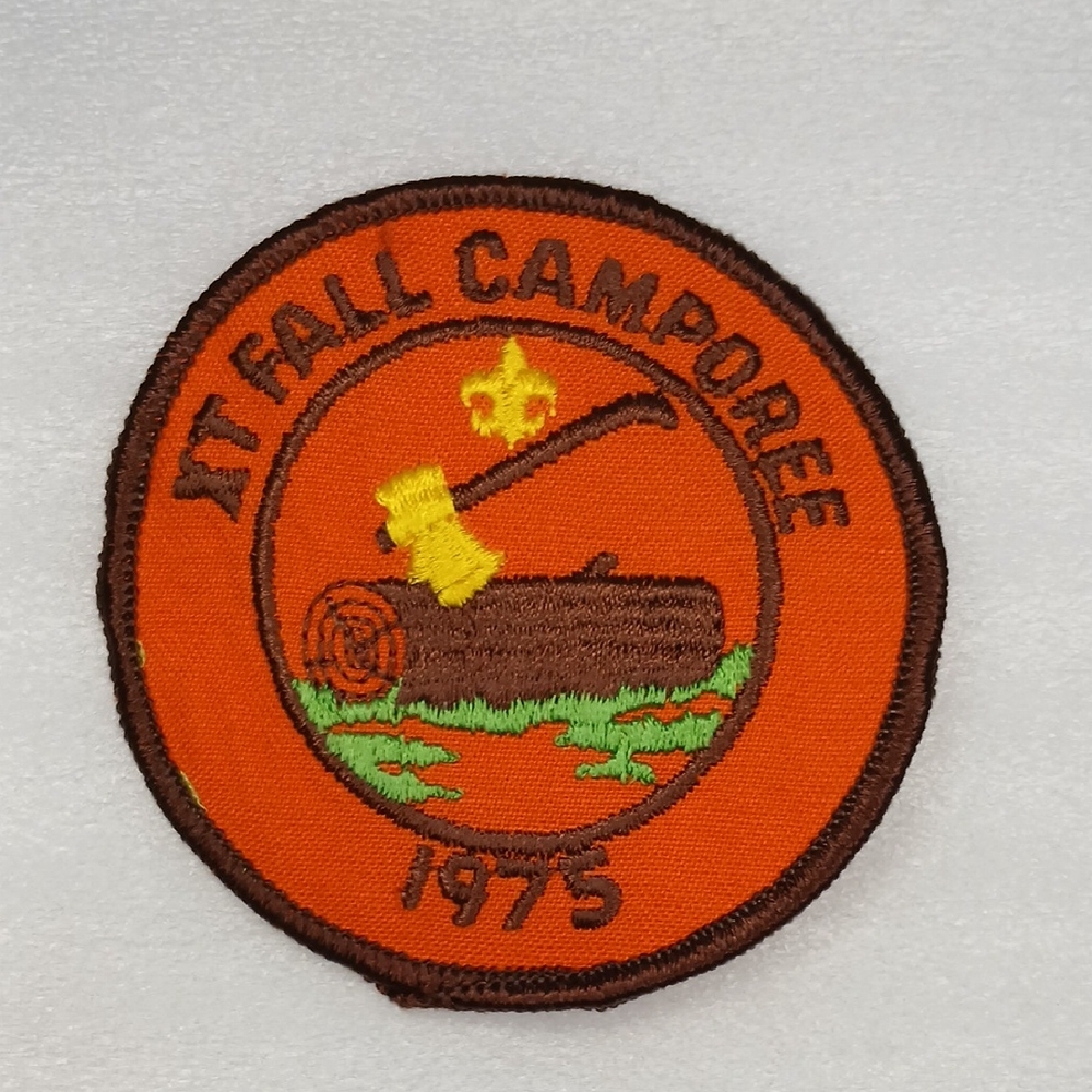Vintage Sew on Patch: Boy Scouts of America XT Fall Camporee Patch